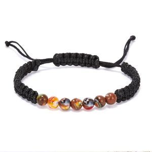 Glazed Colors Braid Bracelet Black Rope Bracelet